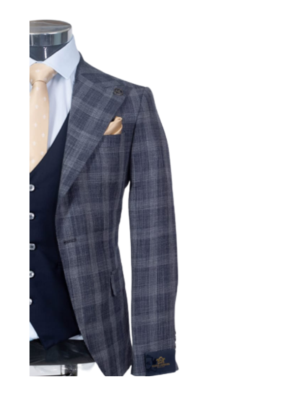 Delmont 3 Piece Suit - VIP SPOT BOUTIQUE